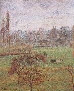 Camille Pissarro autumn morning oil painting artist
